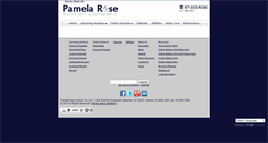 Desktop Screenshot of pamelaroseauction.us